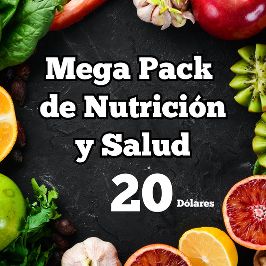 Mega Pack Nutrición y Salud